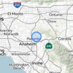 Earthquake: 3.5 quake shakes Yorba Linda area, in Orange County